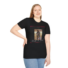 Load image into Gallery viewer, Rock & Soul Photo Tee — Vintage Couple Portrait Graphic T-Shirt