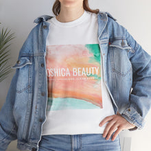 Load image into Gallery viewer, T-Shirt — Joshica Beauty Pastel Watercolor Logo Tee