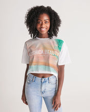 Load image into Gallery viewer, JOSHICA BEAUTY Lounge Cropped Tee