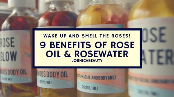9 rose oil & rosewater benefits