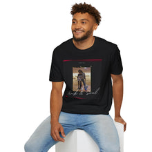 Load image into Gallery viewer, Rock &amp; Soul Photo Tee — Vintage Couple Portrait Graphic T-Shirt
