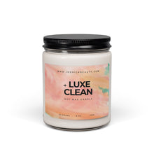 Load image into Gallery viewer, Luxe Clean Scented Soy Candle — 9oz Aromatherapy Jar (Apple Harvest)
