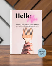 Load image into Gallery viewer, Hello Afro: The Black Girls Guide to Natural Hair Care
